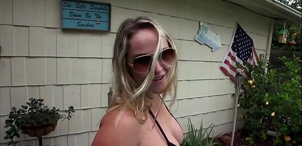  Wife Fucks Her Boytoy by the Pool